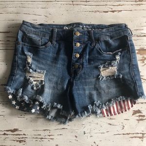 American Flag Shorts